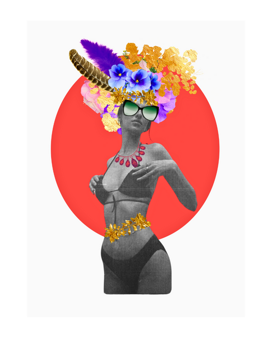 "Sun-Drenched Spirit" Art Print - Open edition giclée fine art print