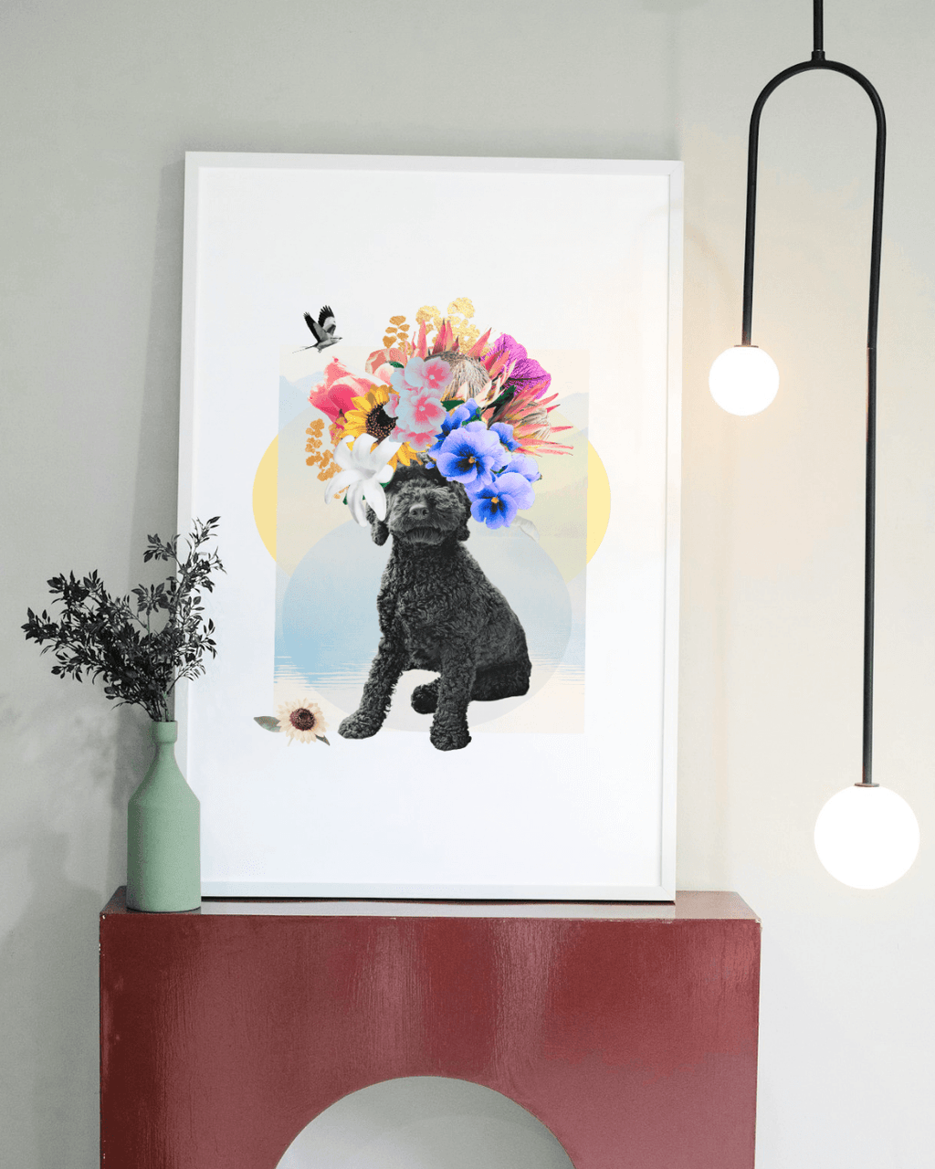 Personalised Pet Portrait artwork