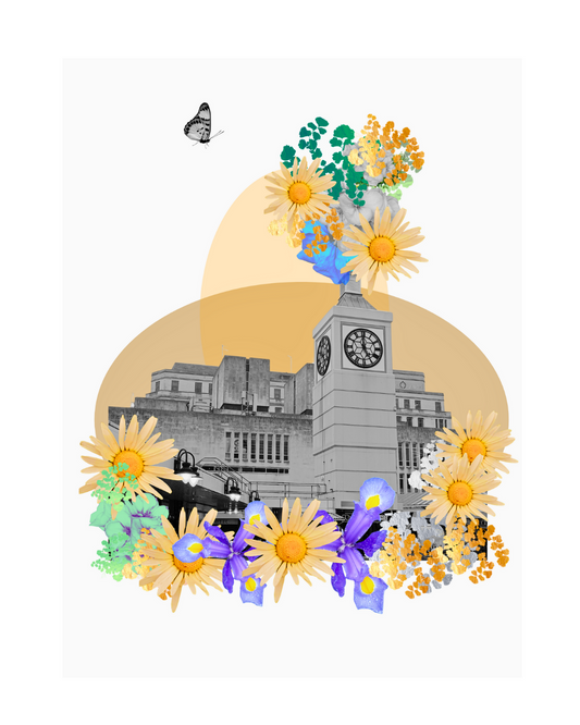 Priory Square – Birmingham Remembered - Open edition giclée fine art print