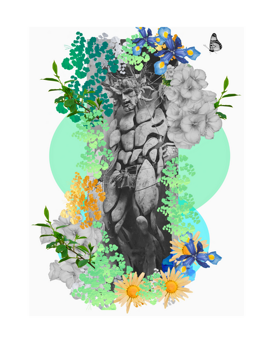 The Green Man - Custard Factory, Digbeth Birmingham - Open edition giclée fine art print