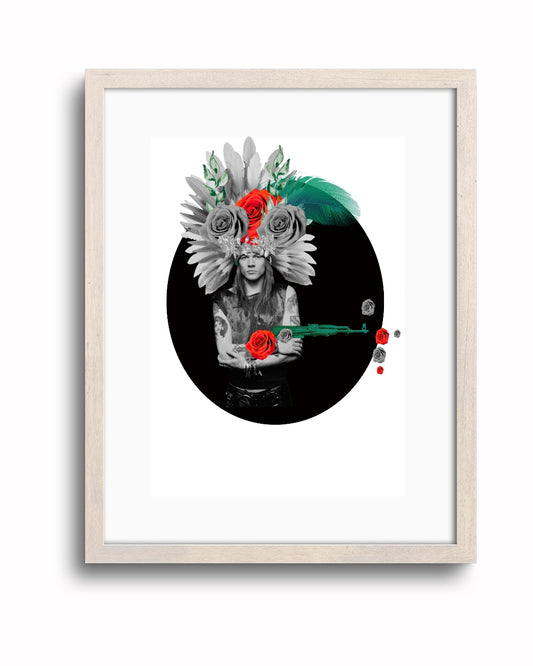 "Loaded with Roses" A Bon Jovi inspired print