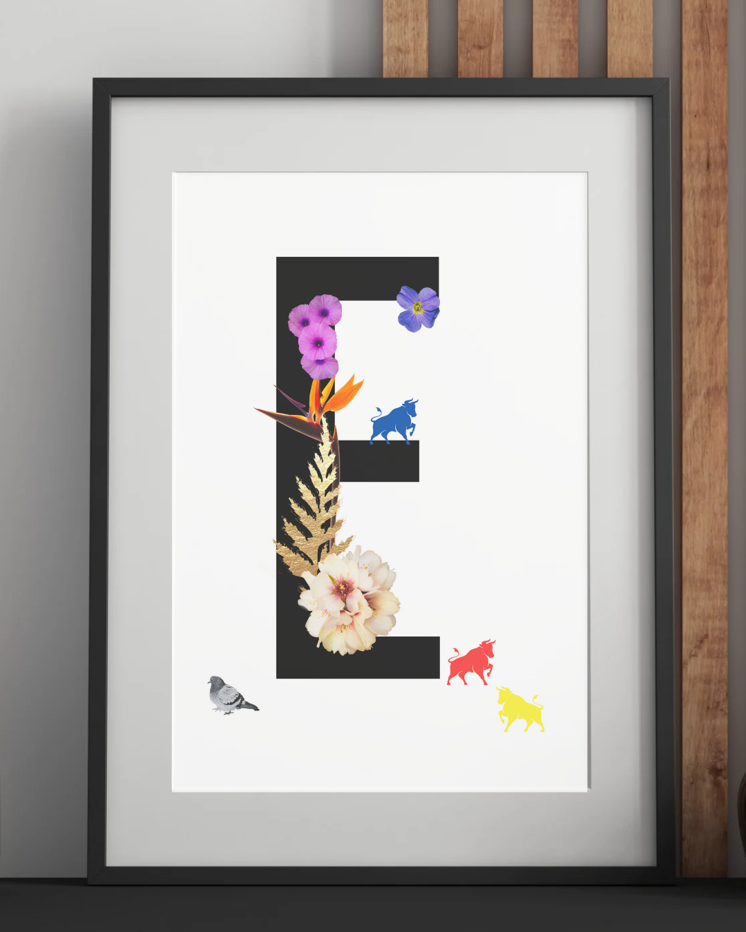 Brummie Alphabet/Monogram Art Prints