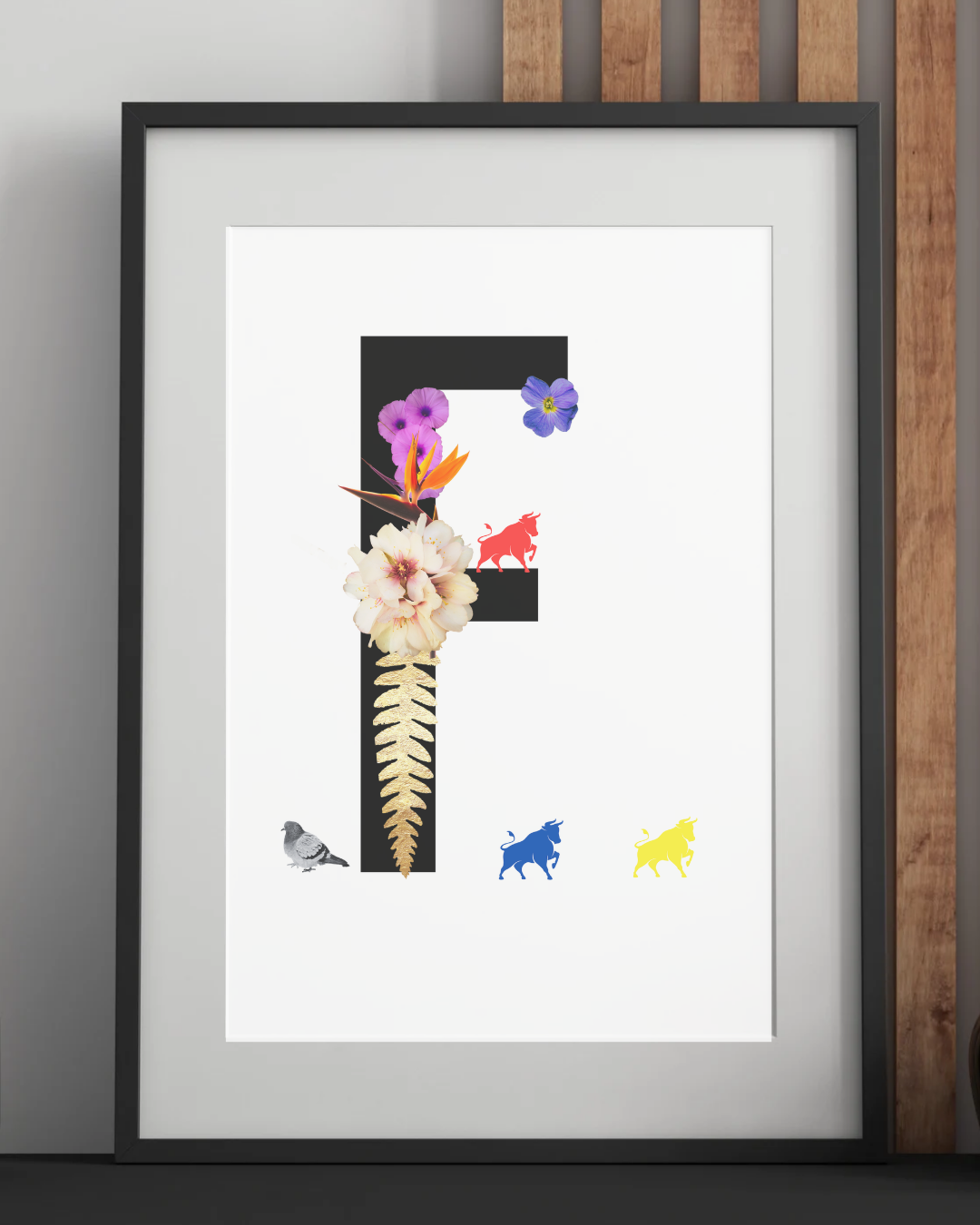 Brummie Alphabet/Monogram Art Prints