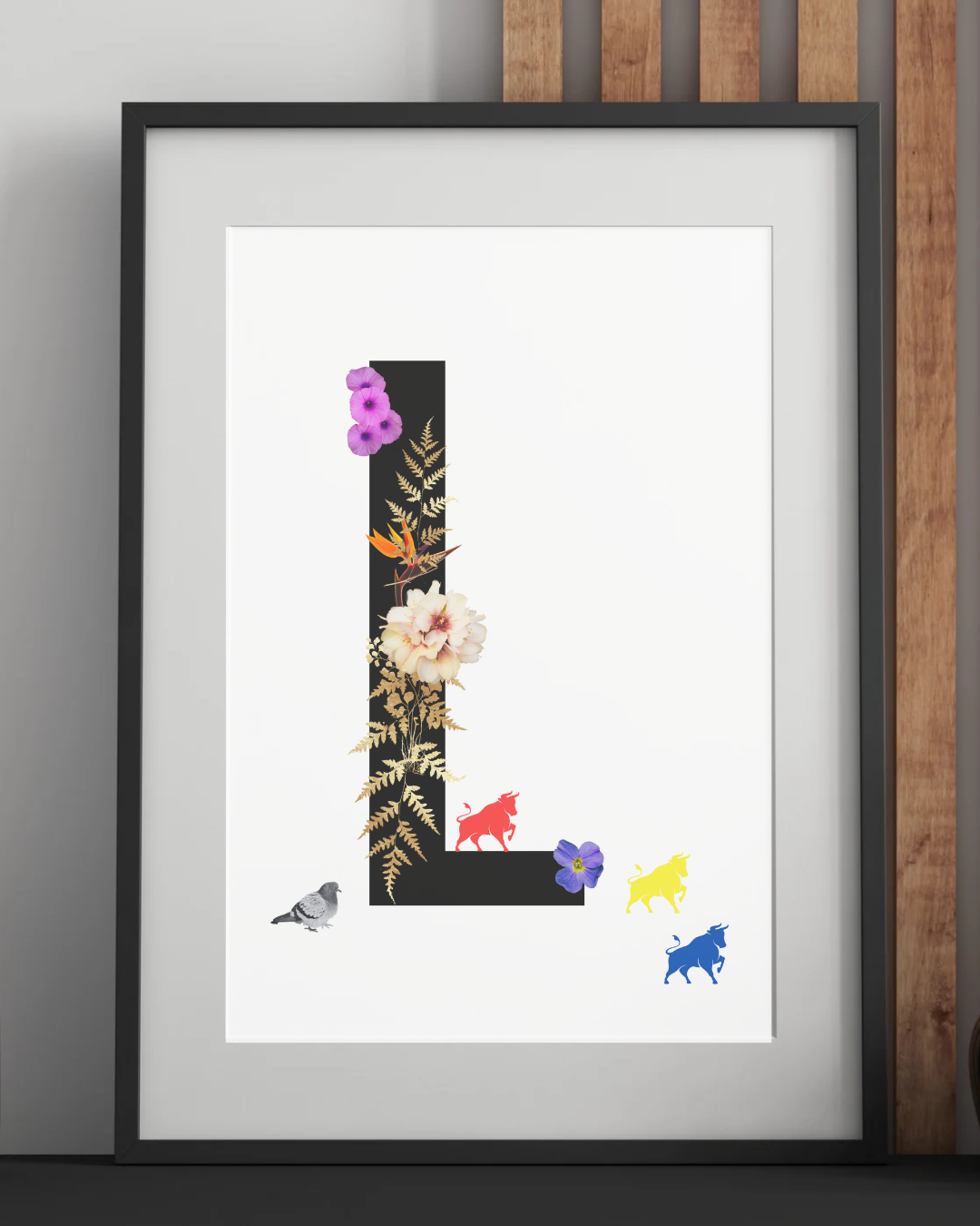 Brummie Alphabet/Monogram Art Prints