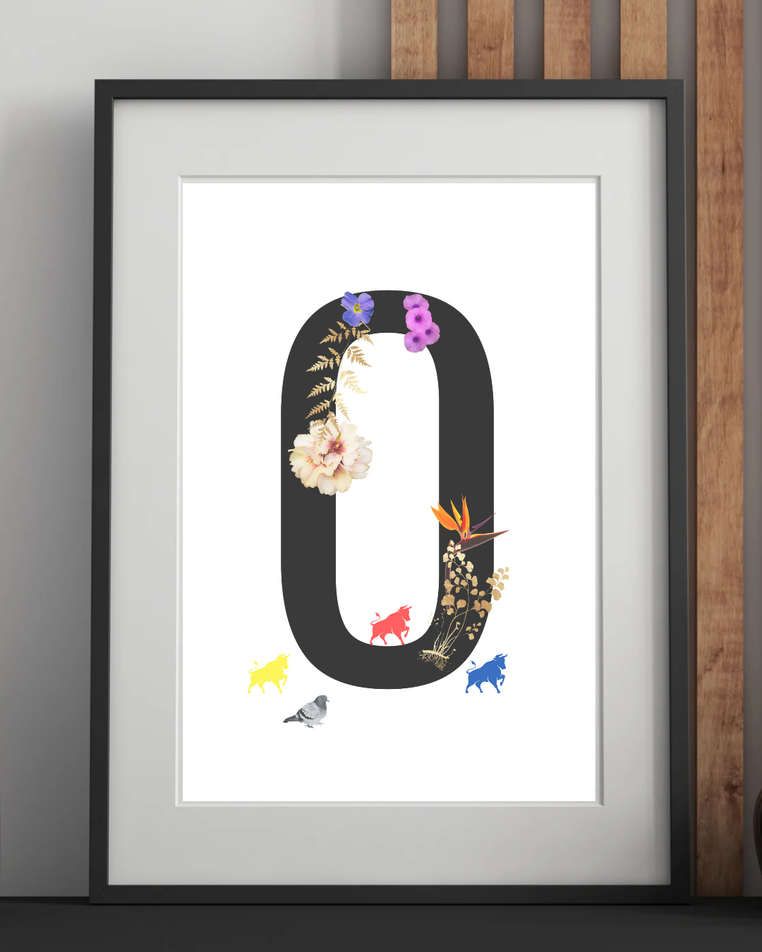 Brummie Alphabet/Monogram Art Prints