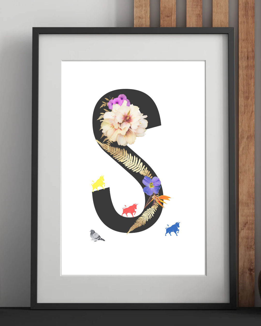 Brummie Alphabet/Monogram Art Prints