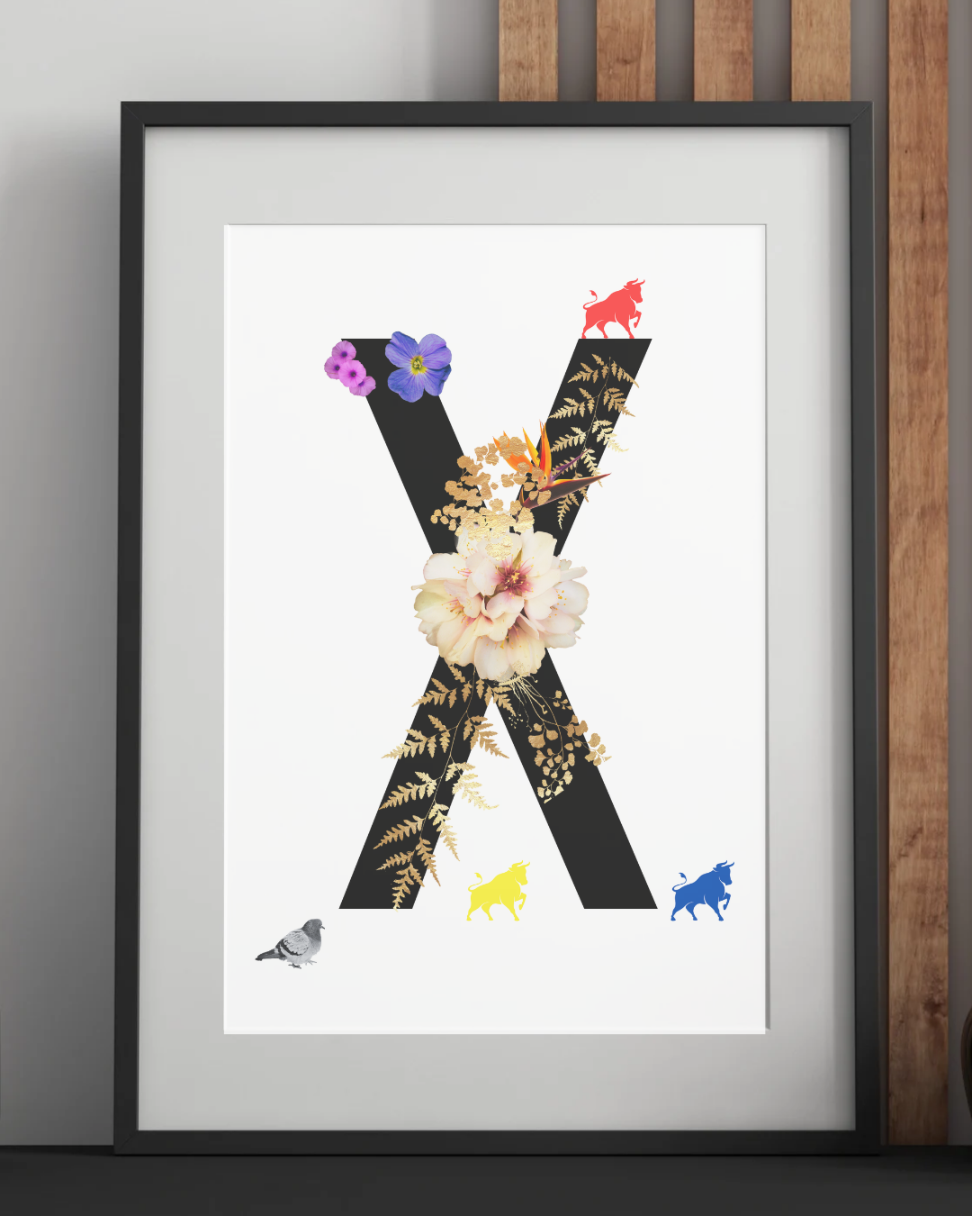 Brummie Alphabet/Monogram Art Prints