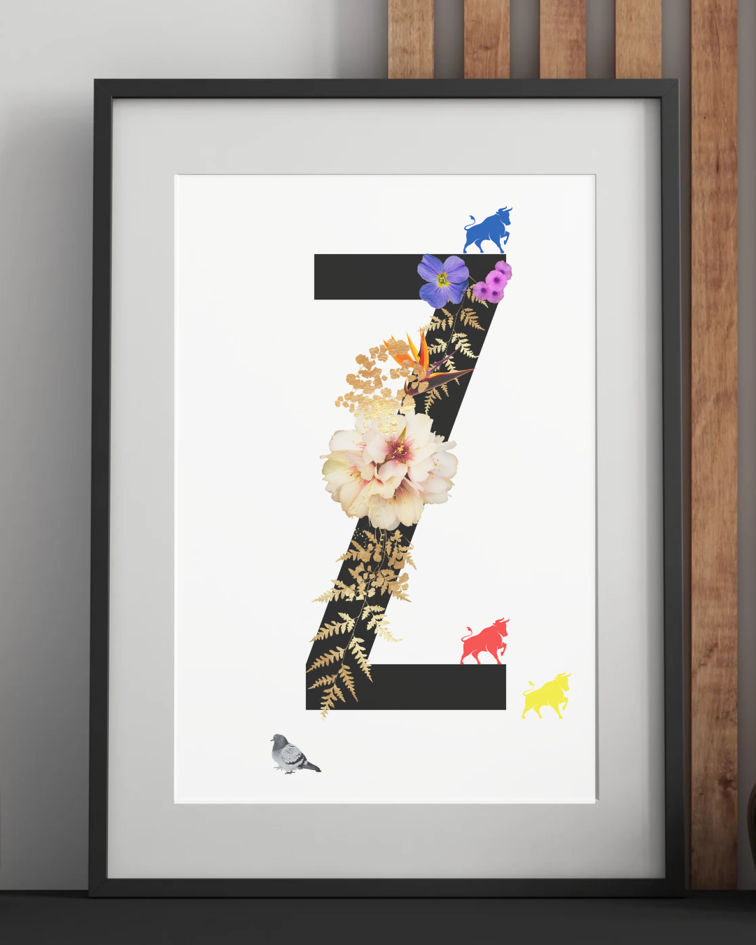 Brummie Alphabet/Monogram Art Prints