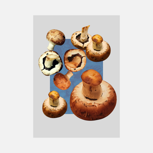 Edible Architecture - Mushroom limited edition fine art print