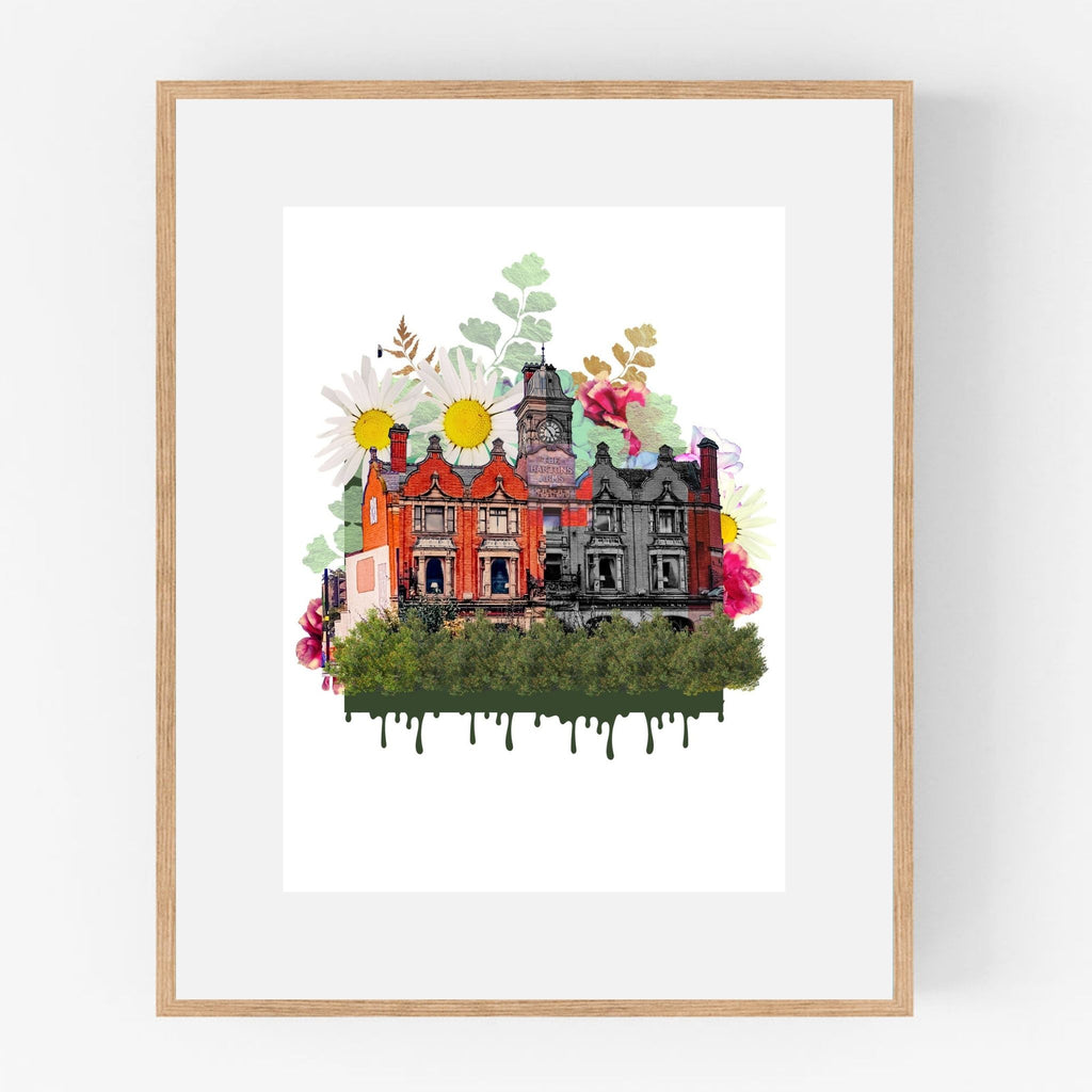 The Barton Arms public house Newtown Birmingham open edition fine art print UK