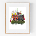 The Barton Arms public house Newtown Birmingham open edition fine art print UK