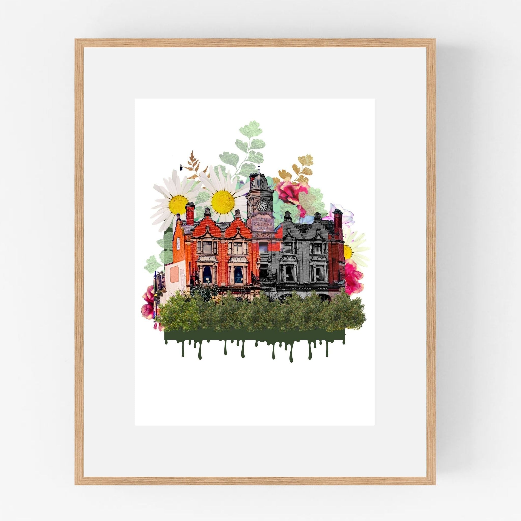 The Barton Arms public house Newtown Birmingham open edition fine art print UK