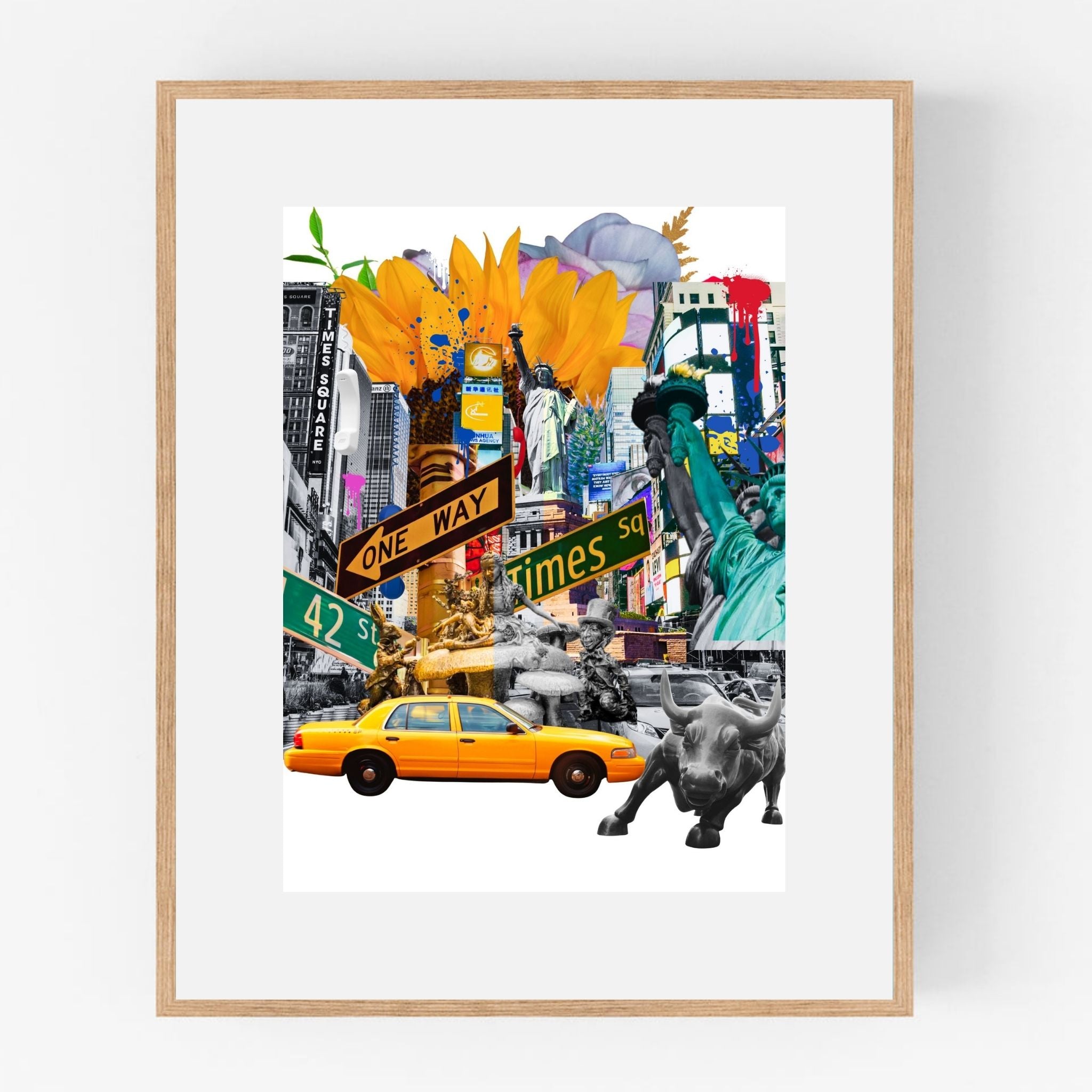 New York City Calling open edition fine art print UK