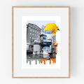 Joesph Sturge Statue Birmingham open edition fine art print UK