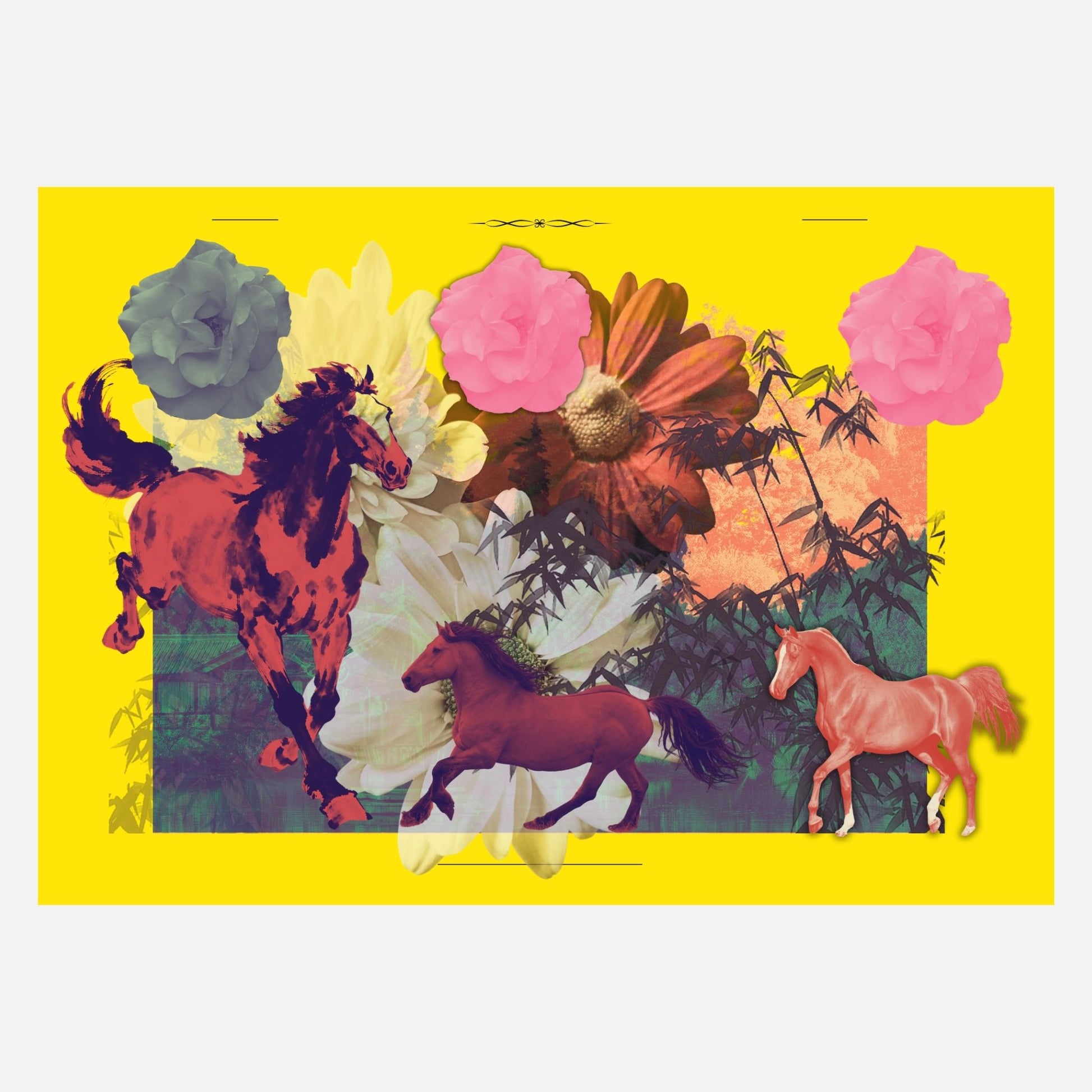 Untamed (in Yellow) limited edition fine art print