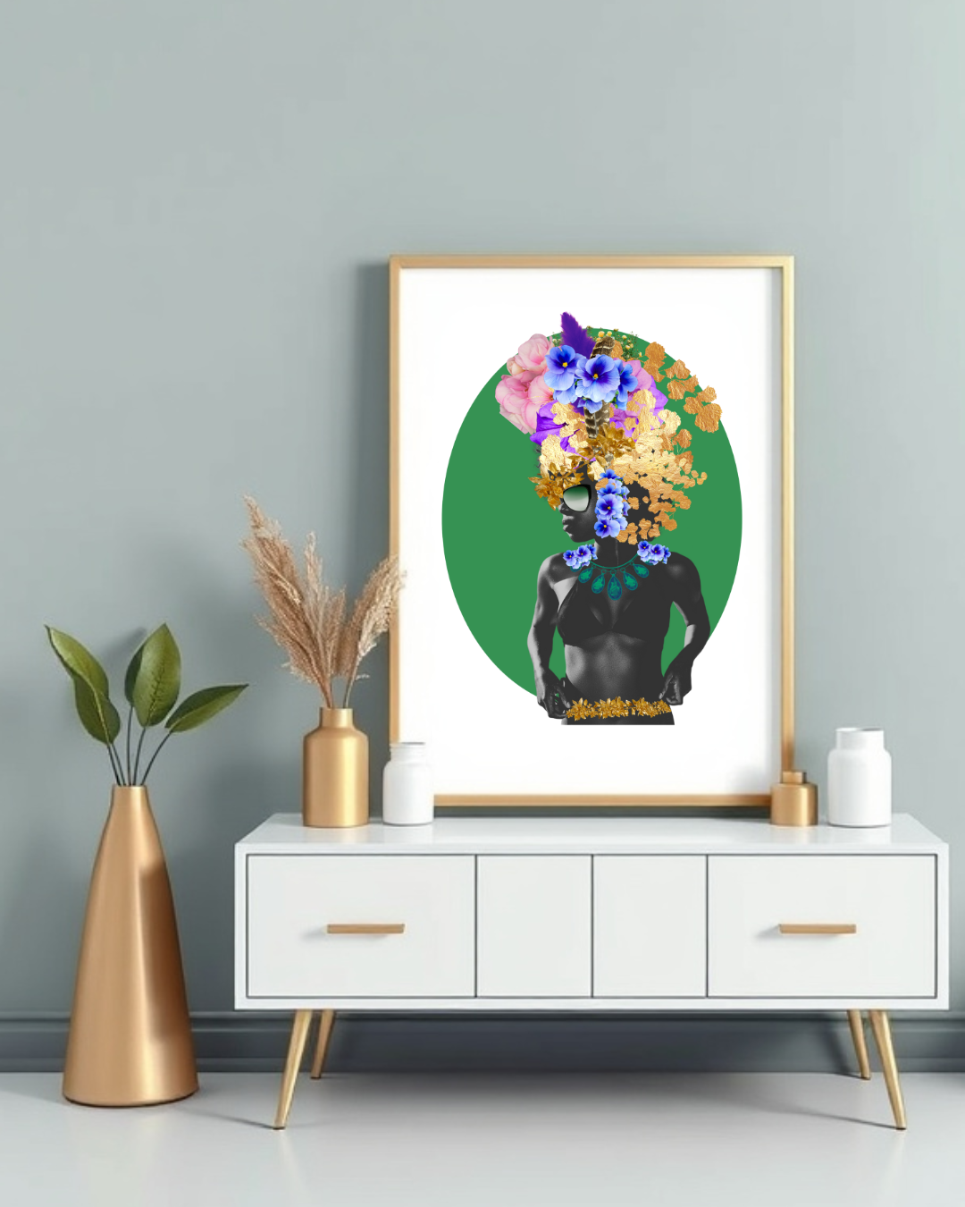 "Golden Bloom" Art Print - Open edition giclée fine art print