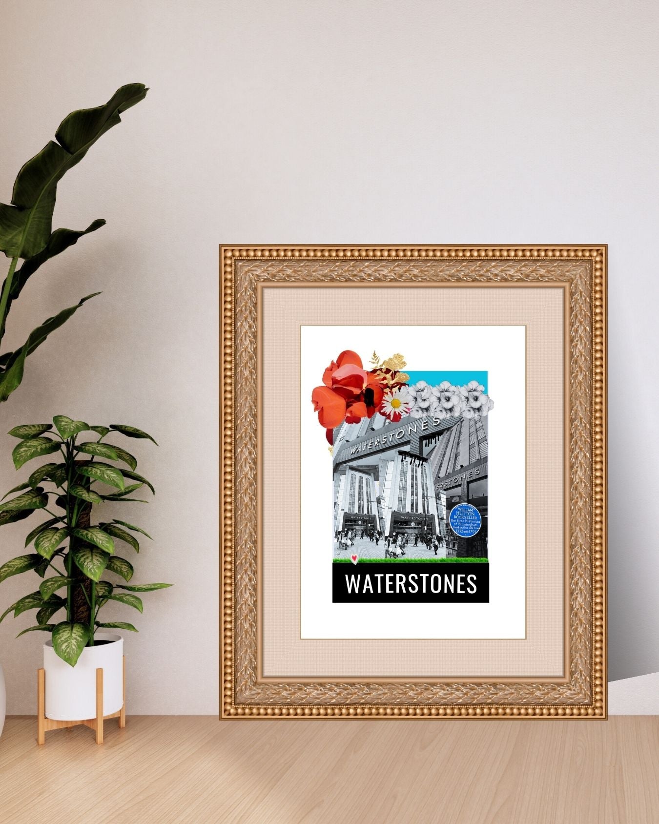 Waterstones High Street Birmingham artwork