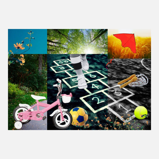 Childhood in Brum – Playful Memories Collage