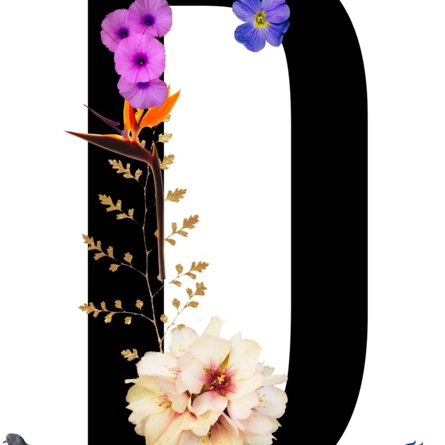 Alphabet Monogram open edition fine art prints