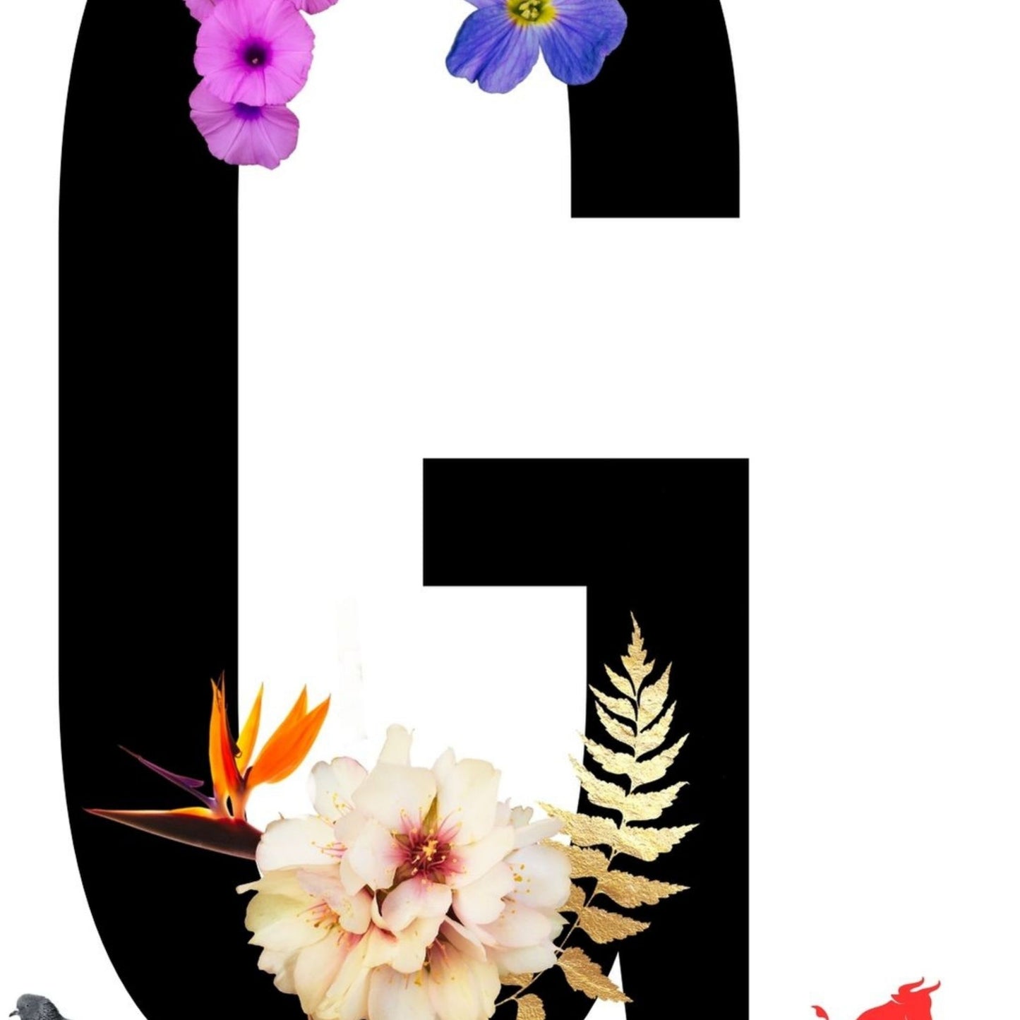 Alphabet Monogram open edition fine art prints