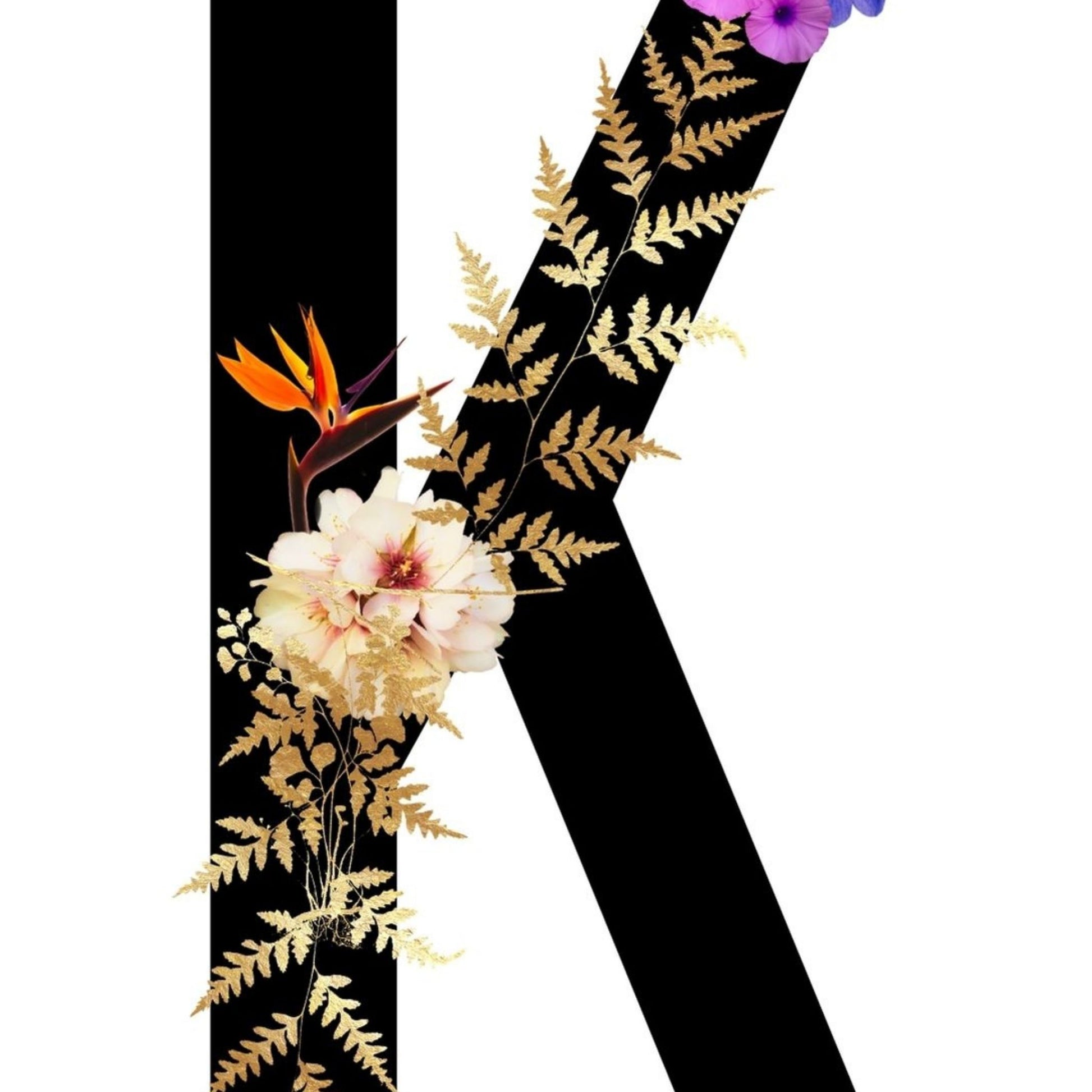 Alphabet Monogram open edition fine art prints