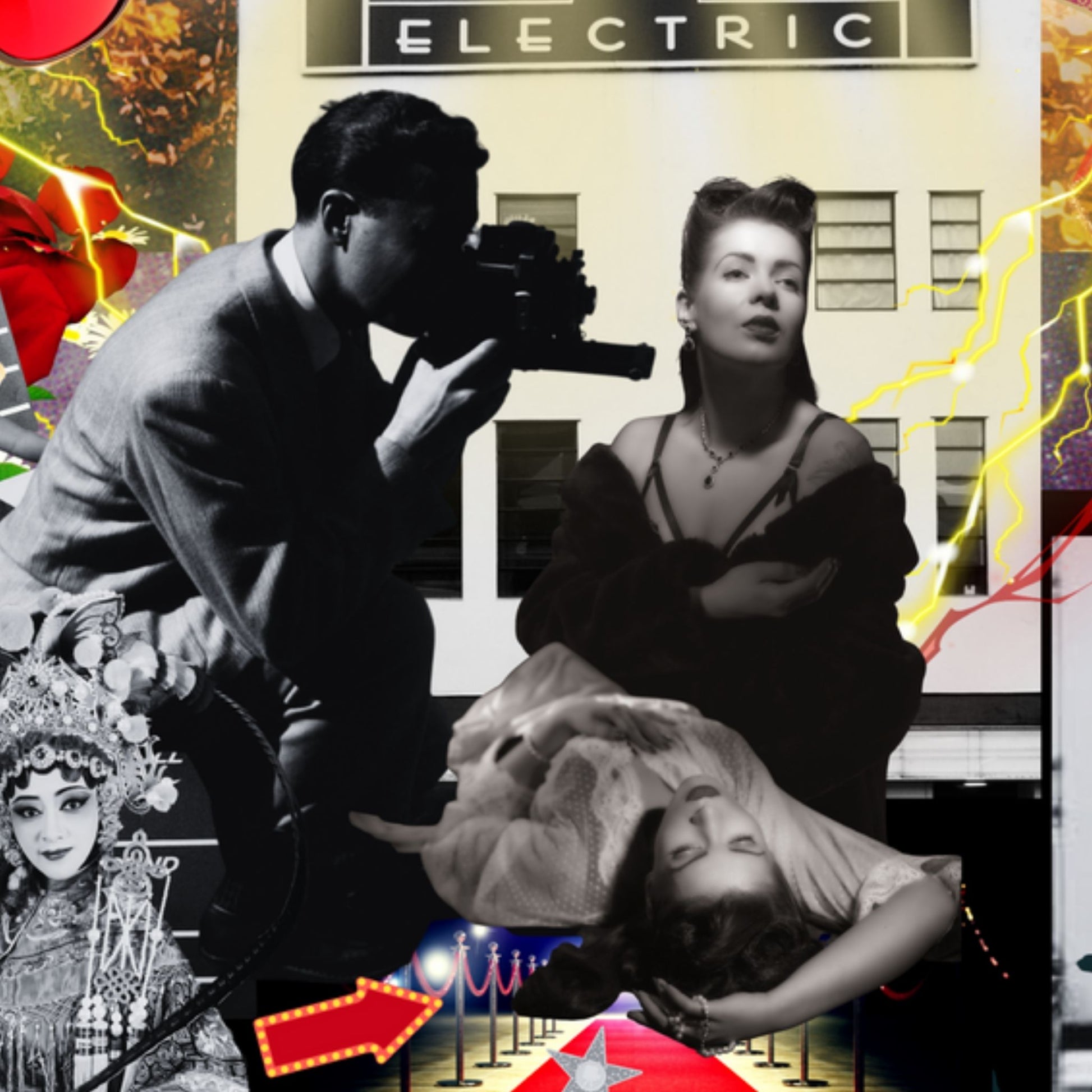 Electric Cinema - Silver Screen Icon rare limited edition fine art print