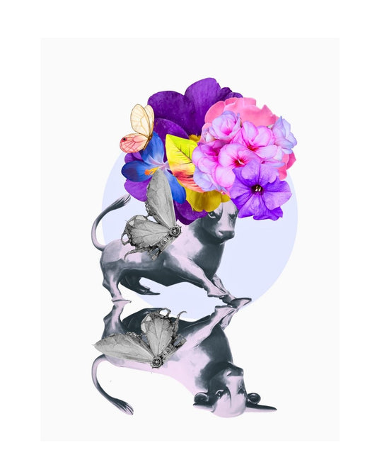 The Birmingham Bull - Open edition giclee fine art print