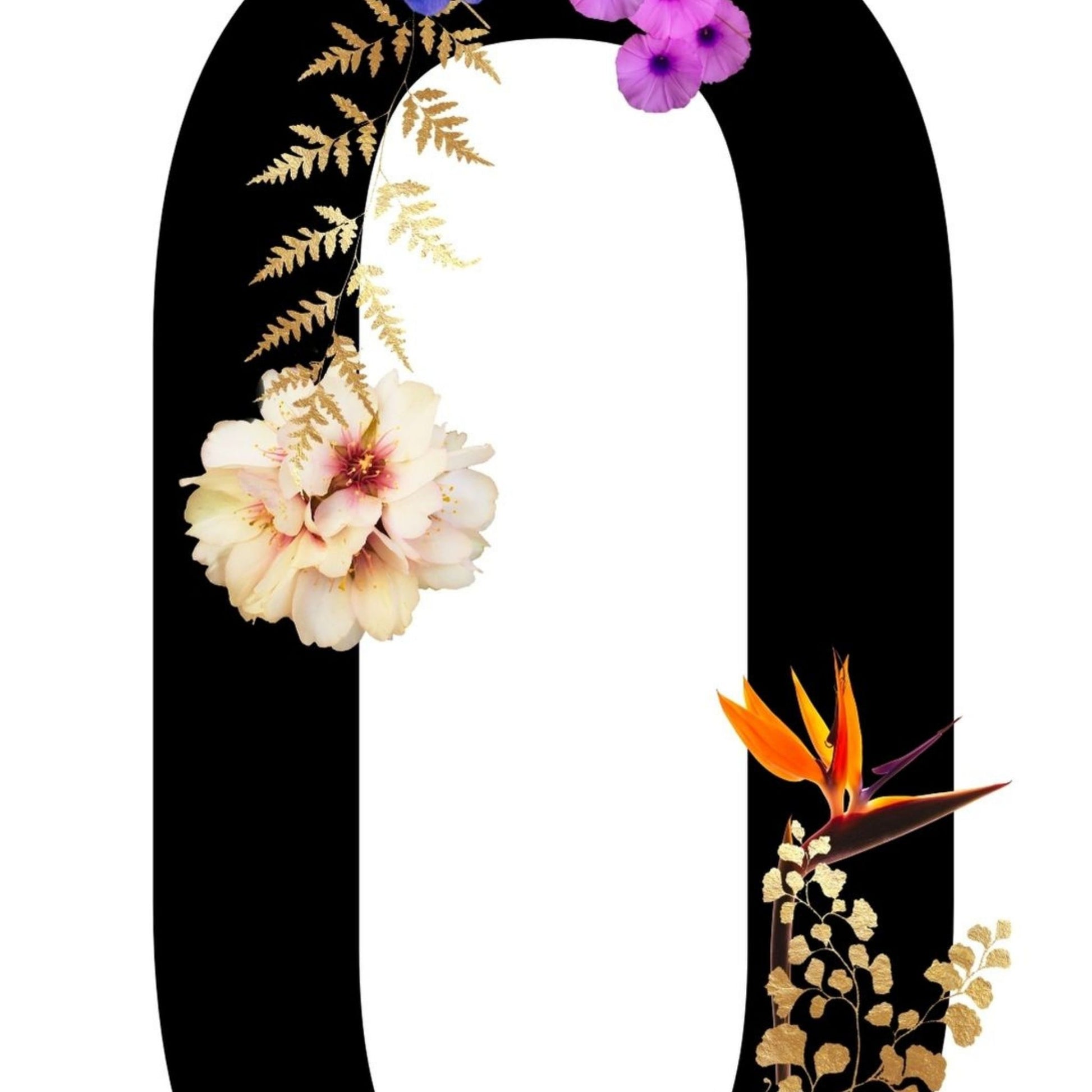 Alphabet Monogram open edition fine art prints