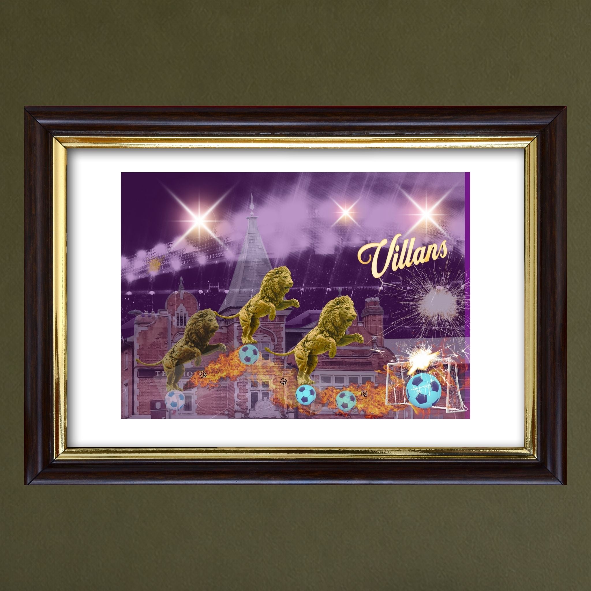 Villans: Journey to the Goal open edition fine art print UK