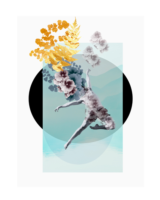Core in Motion - the body - ballet artwork