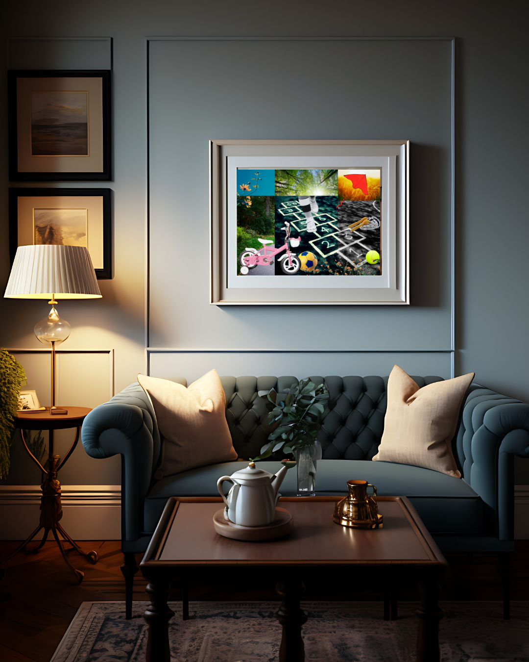 Childhood in Brum – Playful Memories Collage – Rare Limited Edition of 10