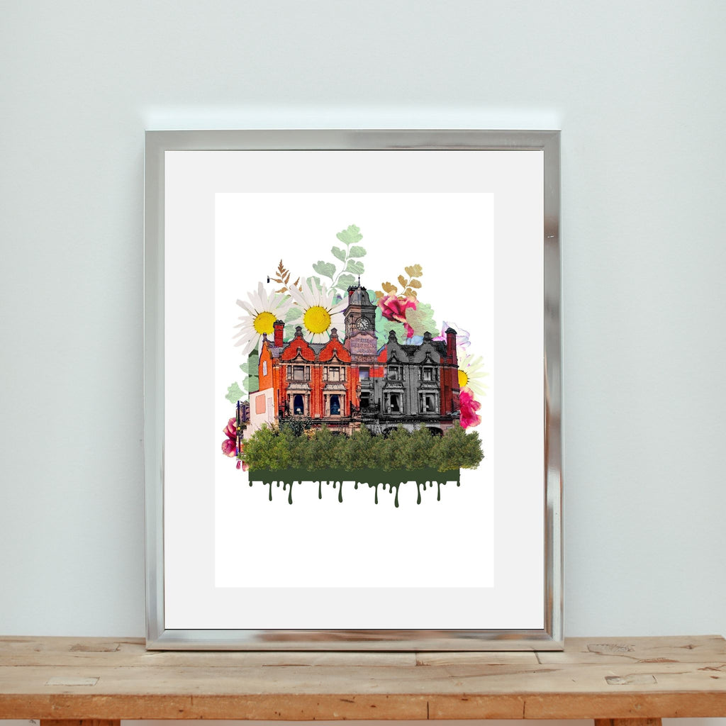 The Barton Arms public house Newtown Birmingham open edition fine art print UK