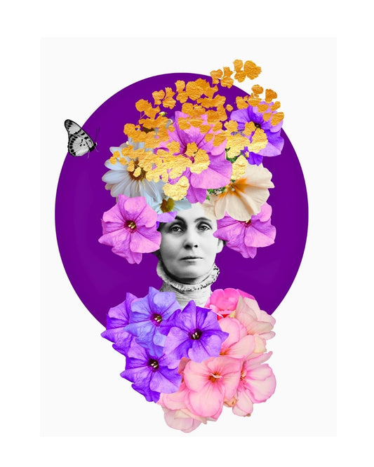 Emmeline Pankhurst Limited-edition giclee fine art print