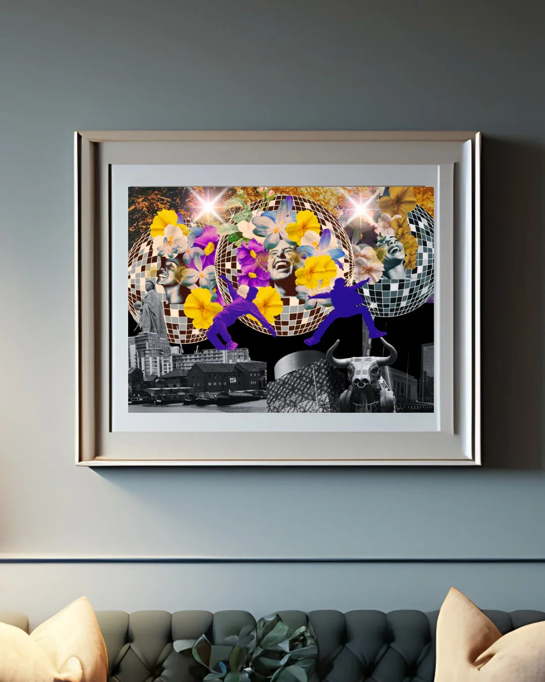 Dancing all LIGHT BRUM Collage – Rare Limited Edition of 10