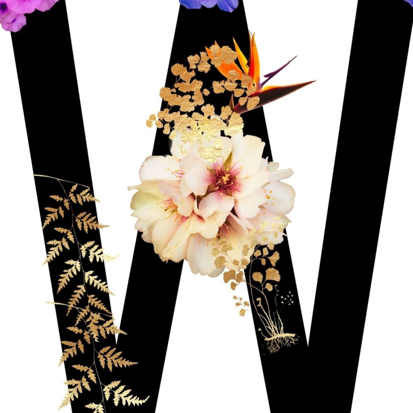 Alphabet Monogram open edition fine art prints