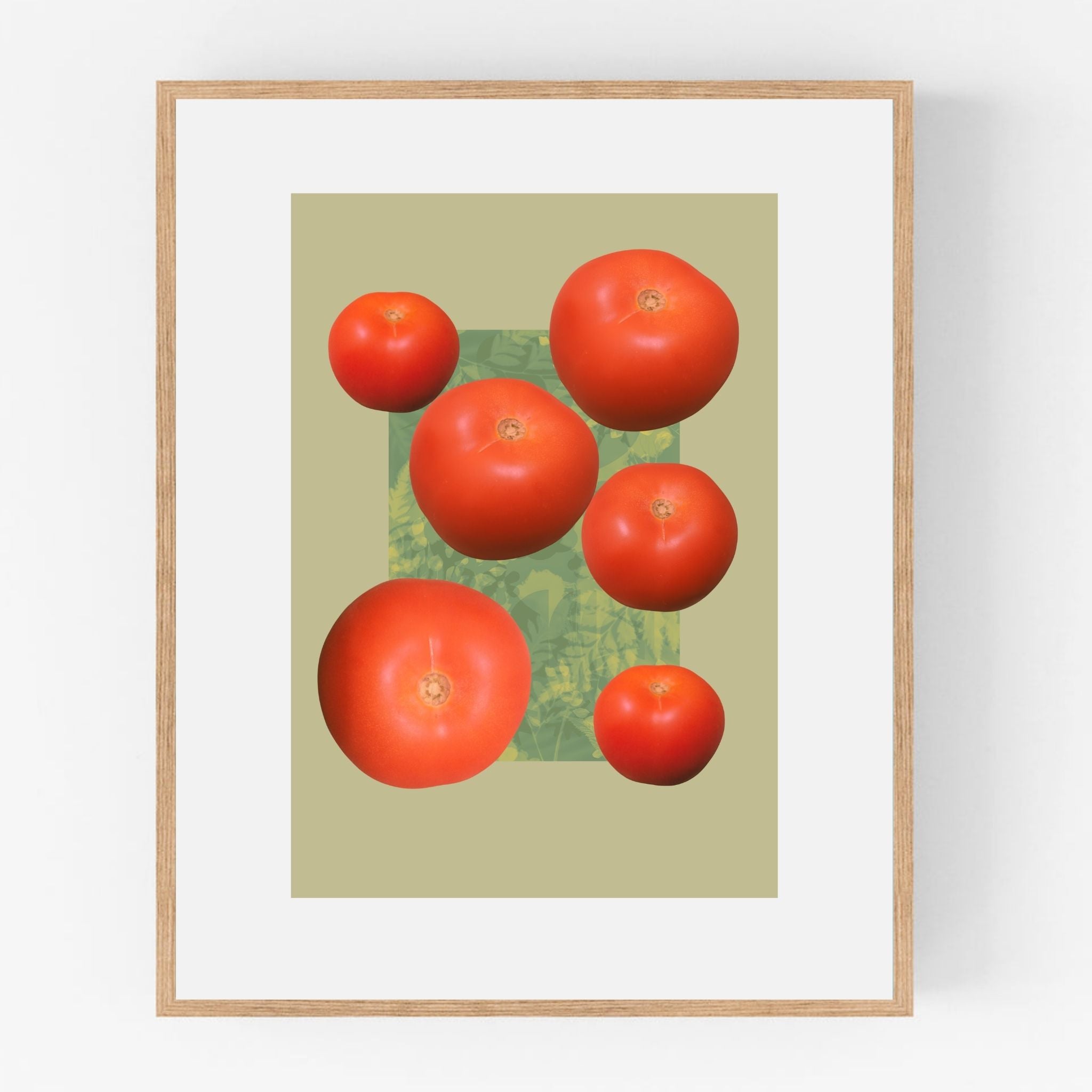 Domestic Orbits - Tomato collage — A4 Limited Edition (25)