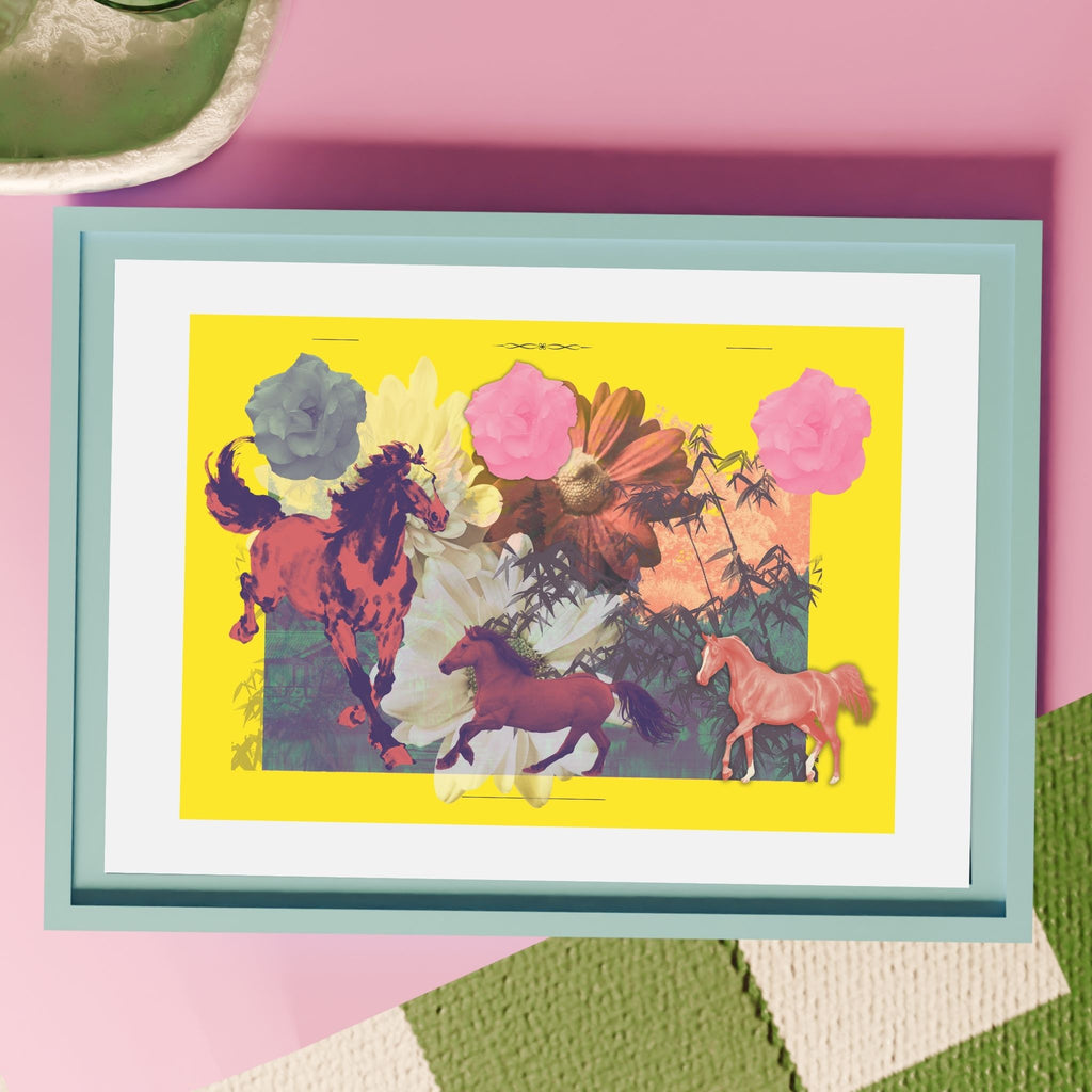 Untamed (in Yellow) collage — A4 Limited Edition (25)