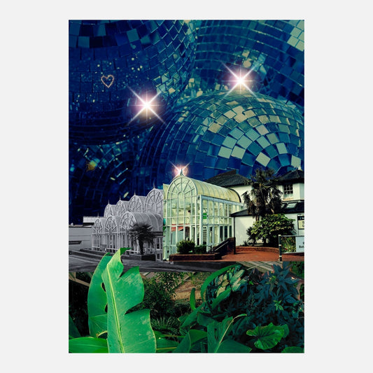 Botanical Garden Collage limited edition fine art print