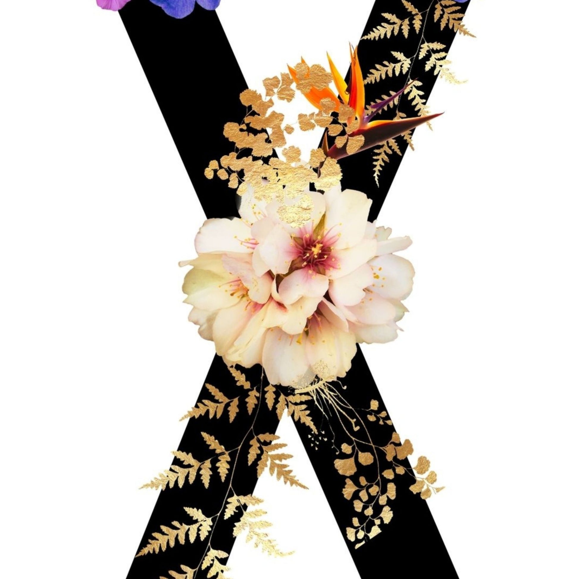 Alphabet Monogram open edition fine art prints