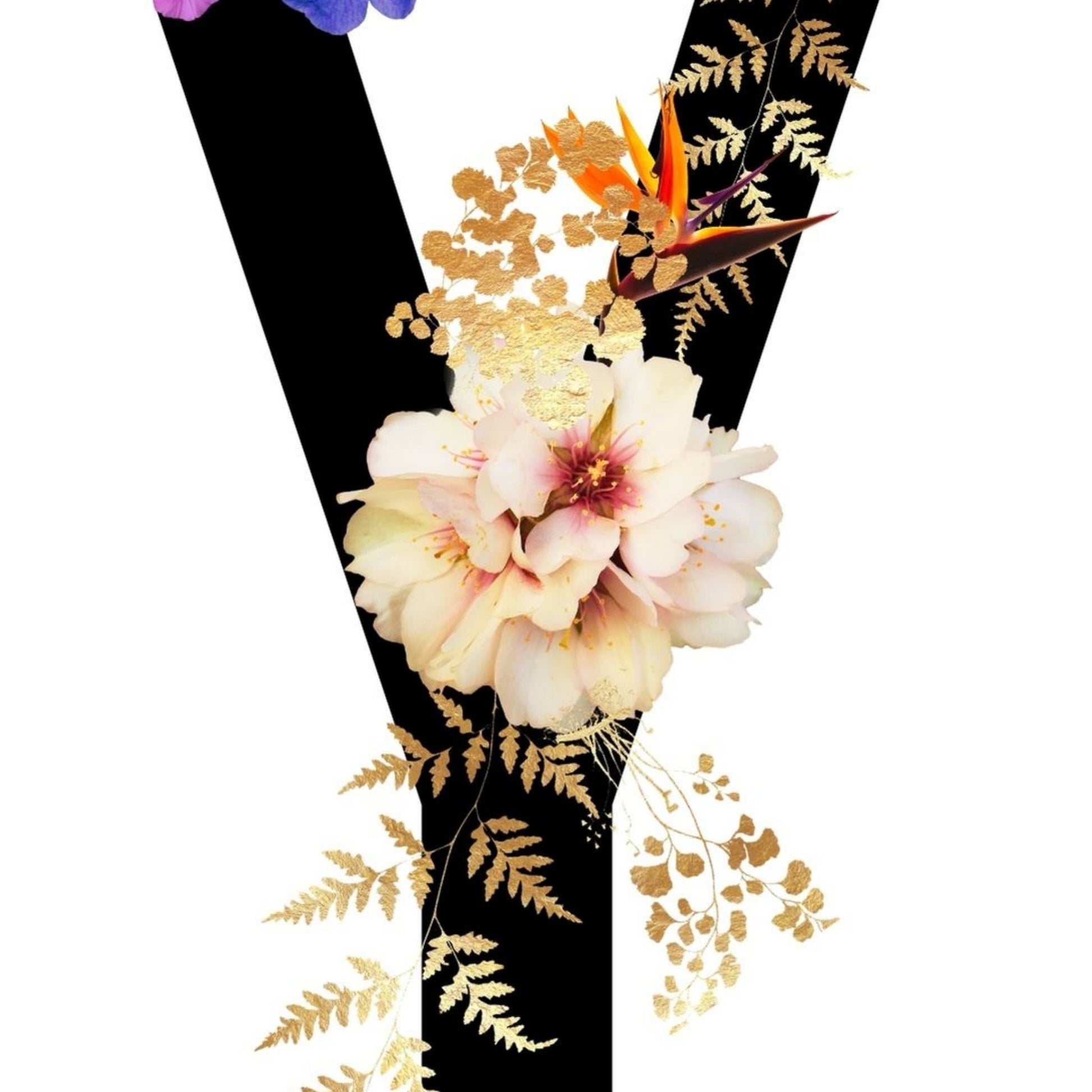 Alphabet Monogram open edition fine art prints