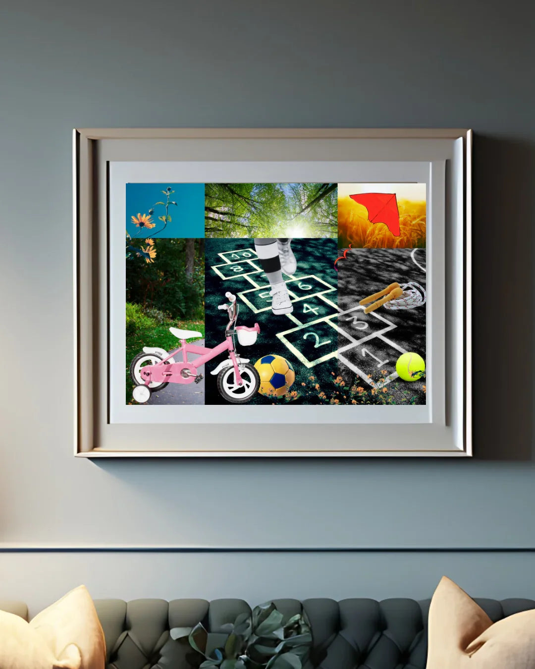 Childhood in Brum – Playful Memories Collage – Rare Limited Edition of 10