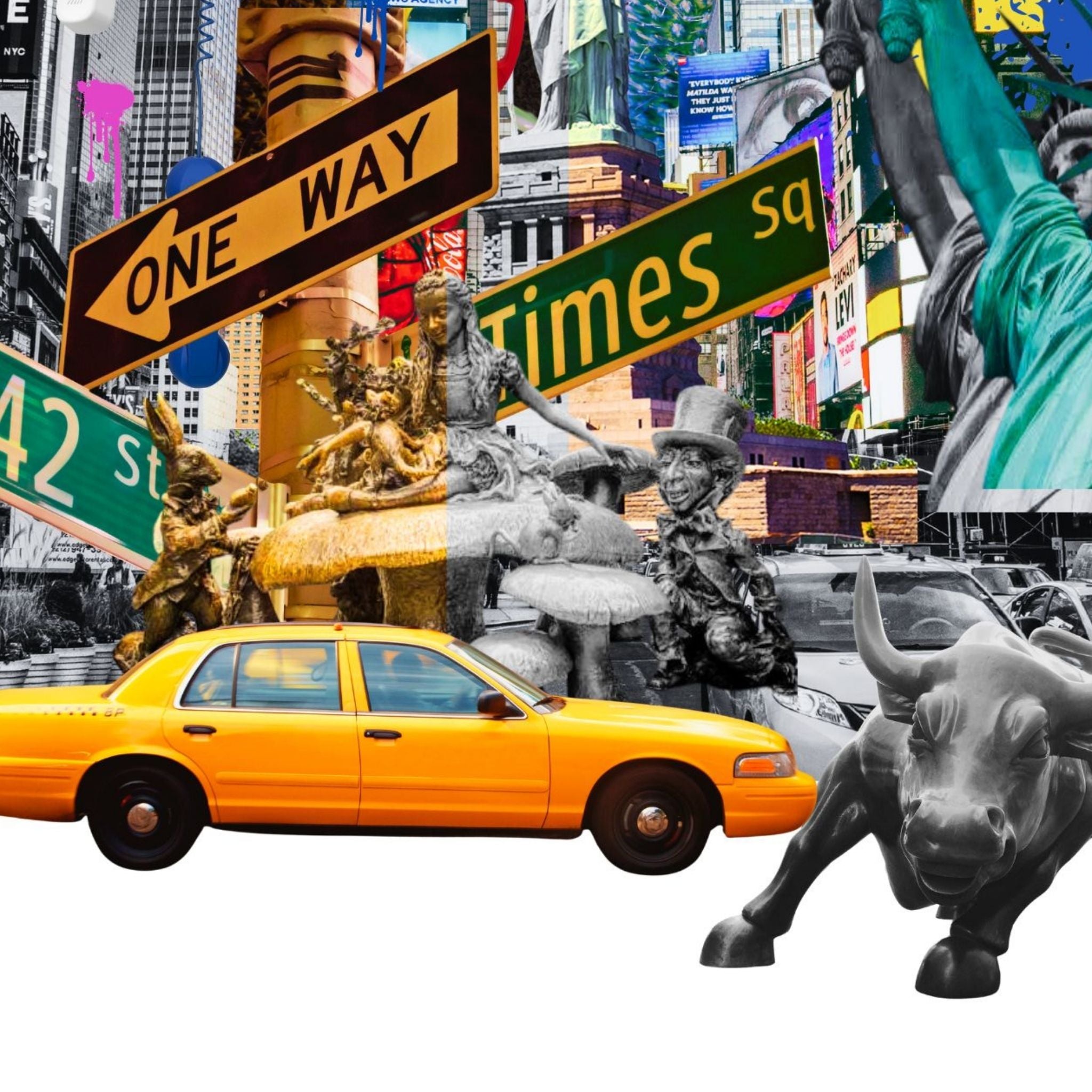 New York City Calling open edition fine art print UK