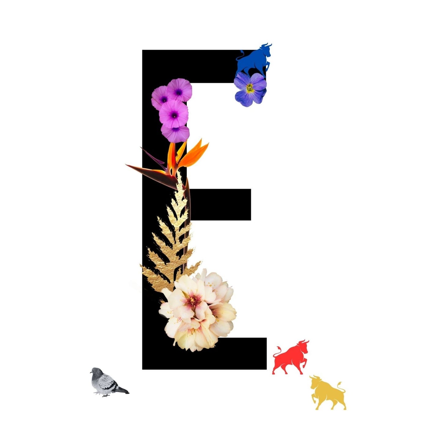 Alphabet Monogram open edition fine art prints