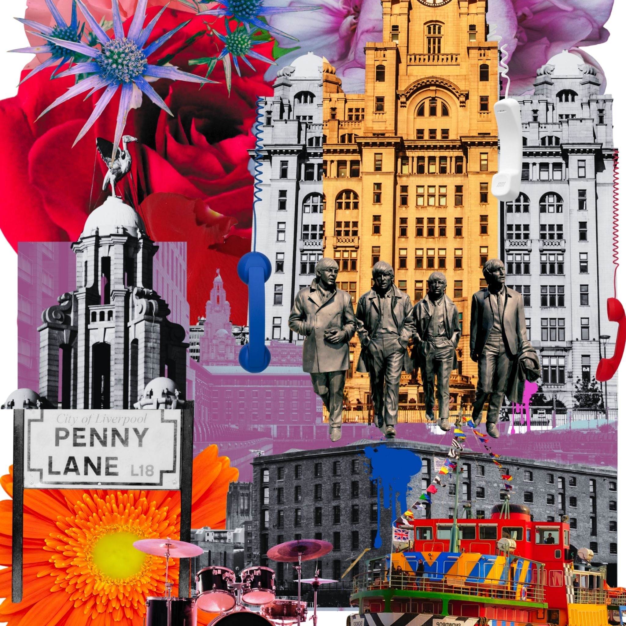 Liverpool Calling open edition fine art print UK