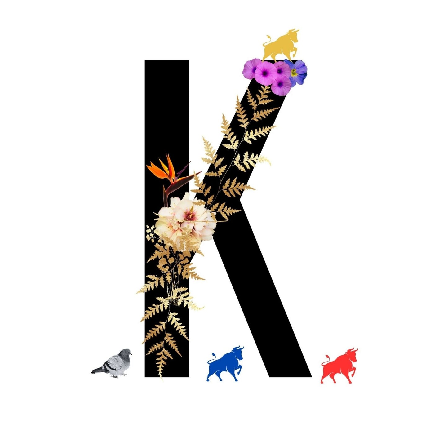 Alphabet Monogram open edition fine art prints