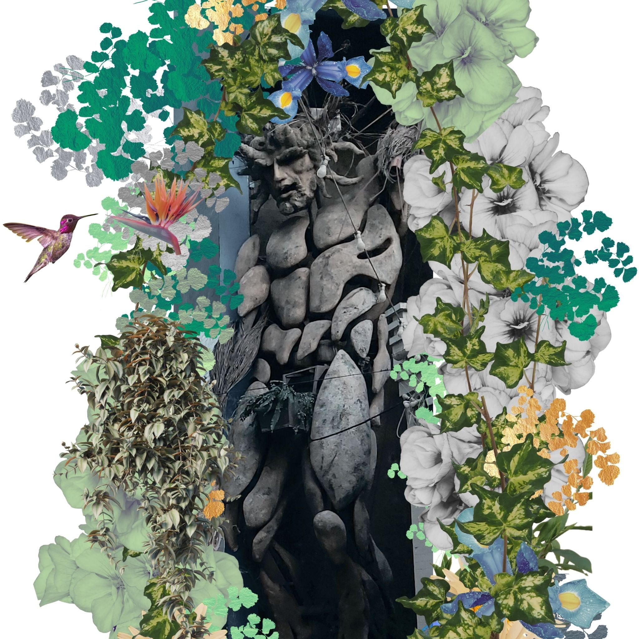 The Green Man, Digbeth Birmingham open edition fine art print UK
