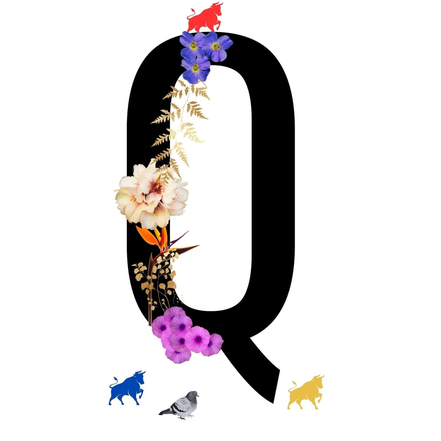 Alphabet Monogram open edition fine art prints