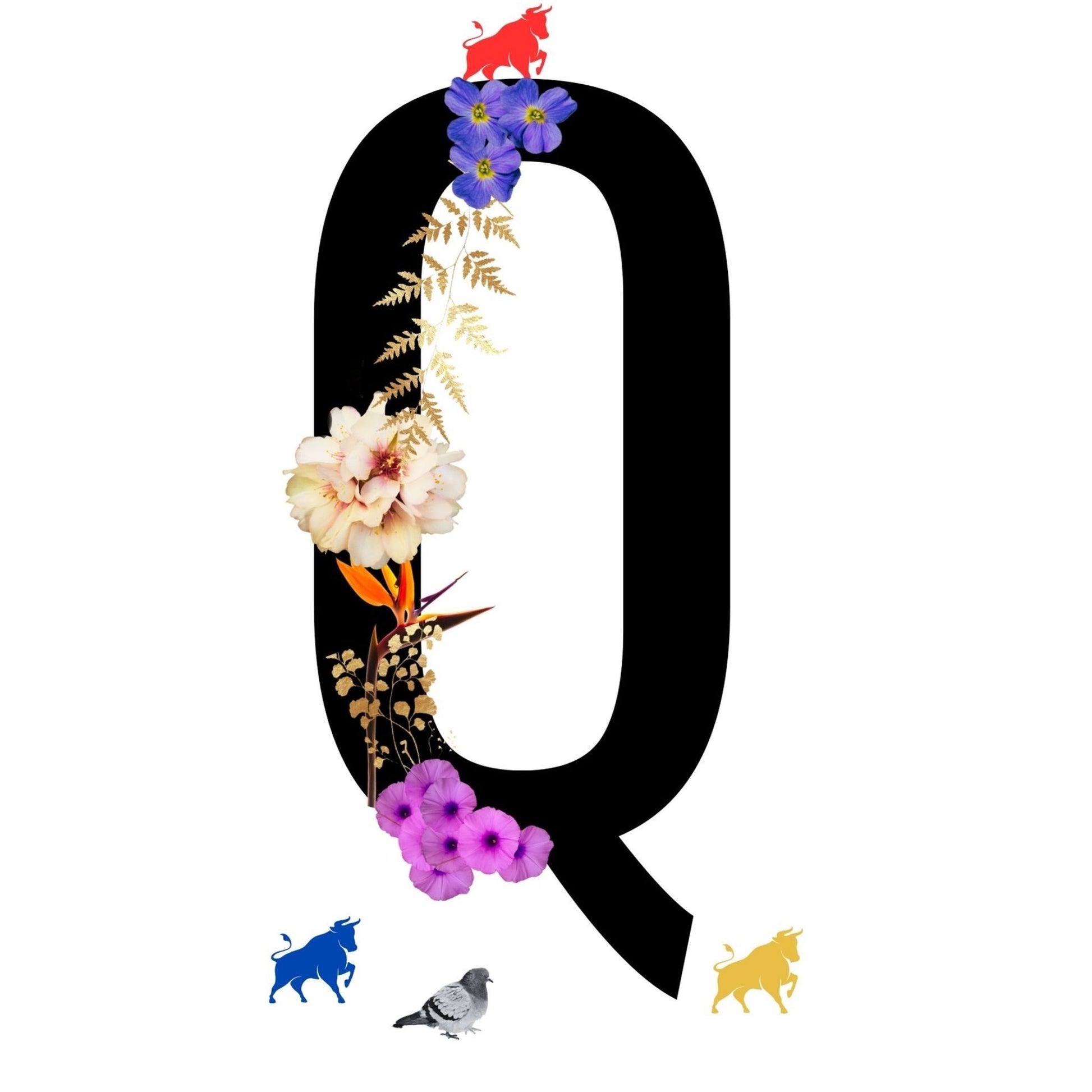 Alphabet Monogram open edition fine art prints