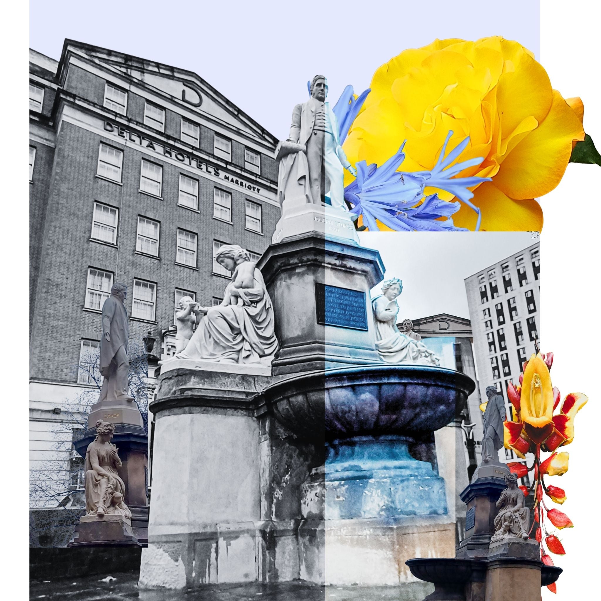 Joesph Sturge Statue Birmingham open edition fine art print UK