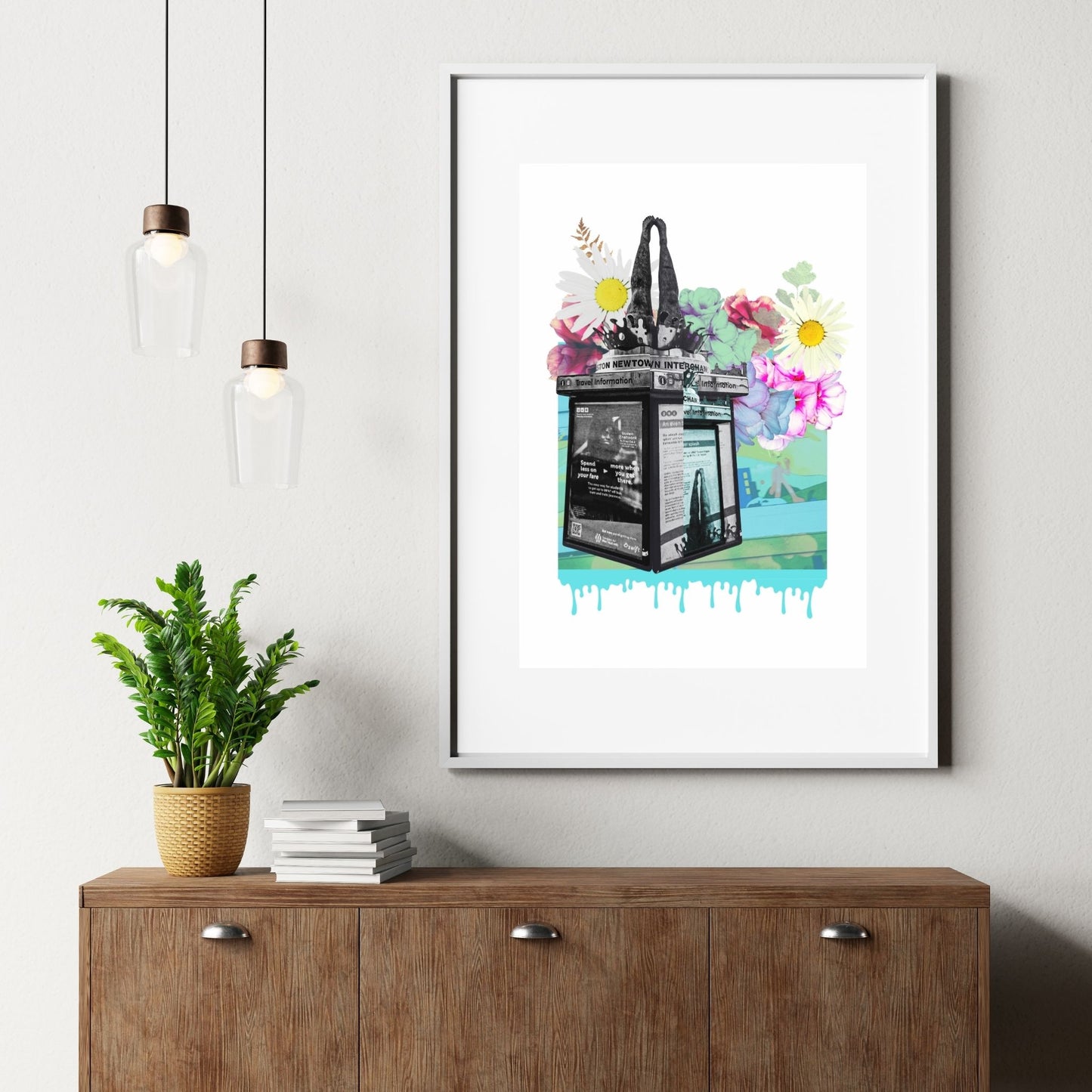 Diving Lady (Newtown) open edition fine art print